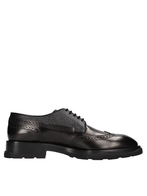 Stringate in pelle ALEXANDER MCQUEEN | 750388 WIDW1 1000NERO